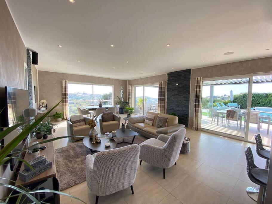 Villa Superbe Moderne - Piscine Vue Nizza