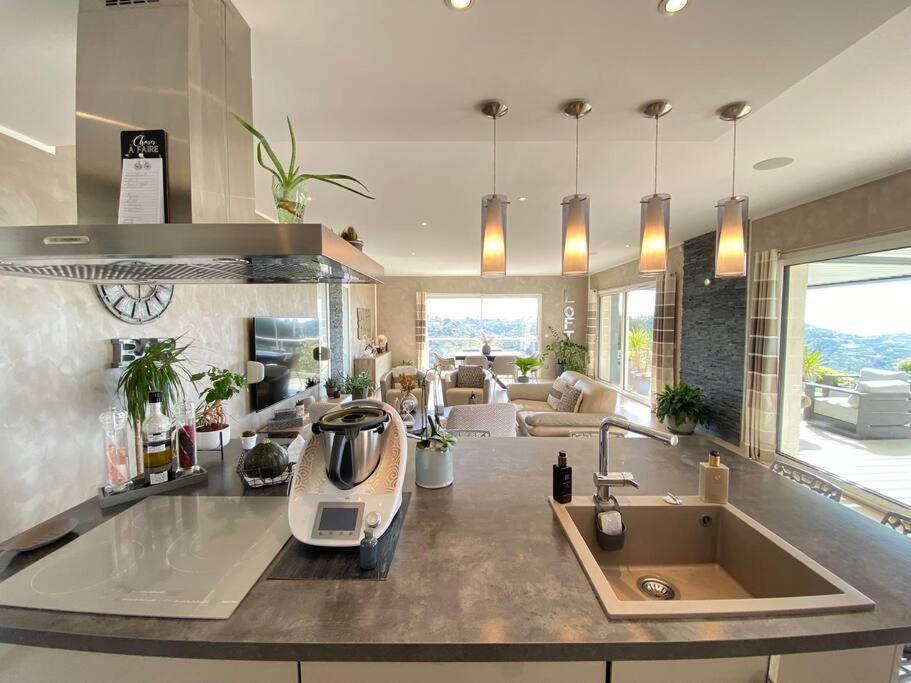 Superbe Moderne - Piscine Vue Villa Nizza